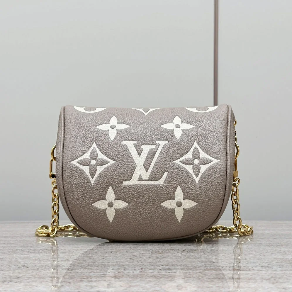 Louis Vuitton Mini Bumbag — Taupe and Cream Monogram product view 4