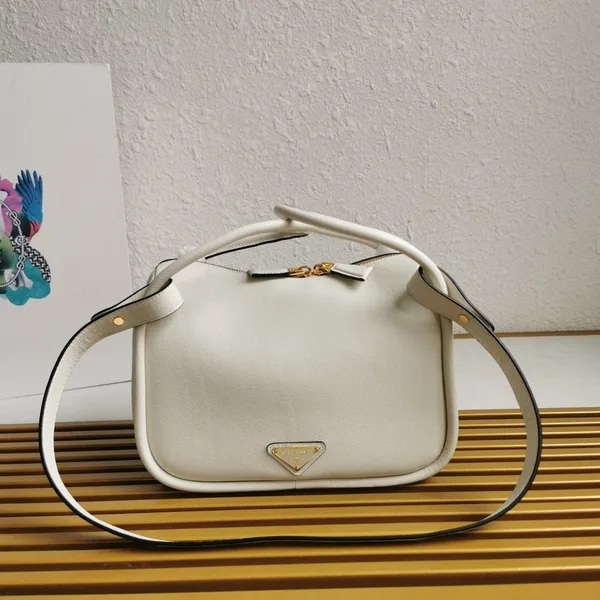 Prada Leather Darling Top-Handle Bag product photo