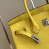 Hermès Birkin Phw Da Togo Yellow Handbags 25 cm product view 3