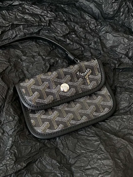 Goyard Goyardine Reversible Mini Anjou Black 1661918 Bag product view 7