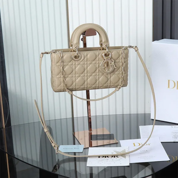 Dior Medium Beige Lady D-Joy Bag product photo