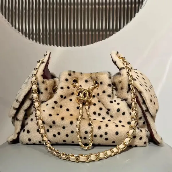 Chanel 25 Mini Cheetah Print Pony Hair Métiers d’art Collection Bag product photo