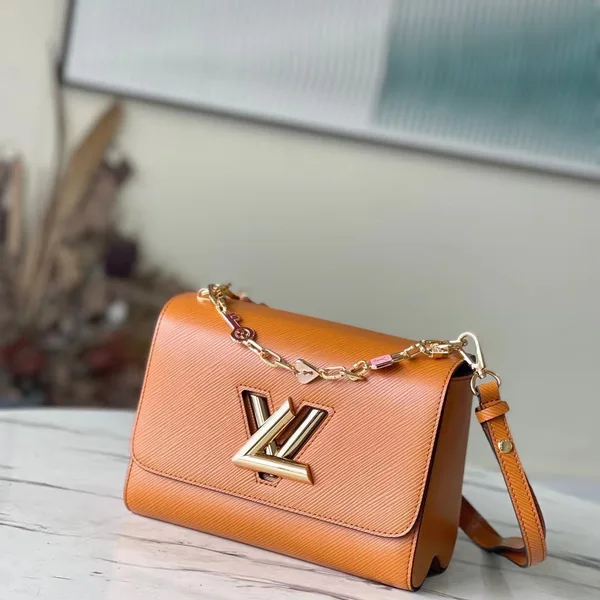 Louis Vuitton Twist Mini Orange Handbags 23x17x9cm product photo