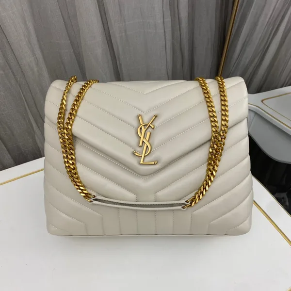 Saint Laurent Sm Loulou Monogram Quilted Leather Bag product photo