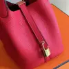 Hermès Picotin 18 Pink Togo Leather Gold Hardware Bag product view 2