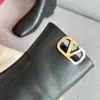 Valentino Women Black Leather Ankle Boots — Side-Zip VLogo Detail product view 2