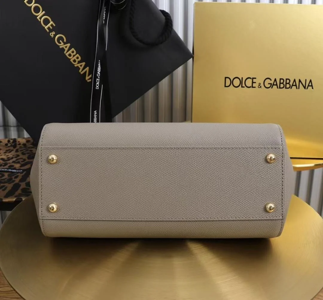 Dolce & Gabbana Small Sicily handbag in dauphine calfskin product view 3