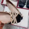 Valentino Women Black Bow-Detail Ballet Flats product view 4