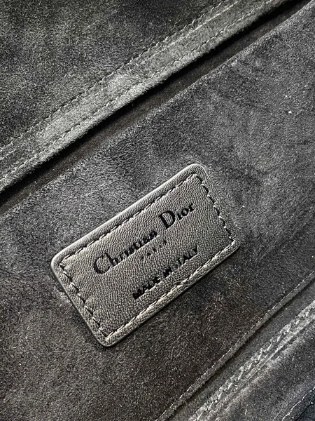 Dior D-Joy Black Handbag With Star Studs 26 cm product view 8