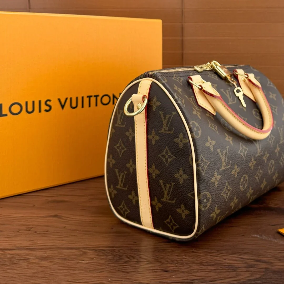 Louis Vuitton Speedy 25 Bandouliere Brown Bag product view 2