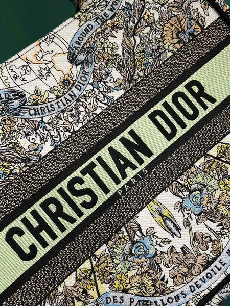 Dior Book Tote 36 cm — Multicolor Ornamental Pattern product view 5