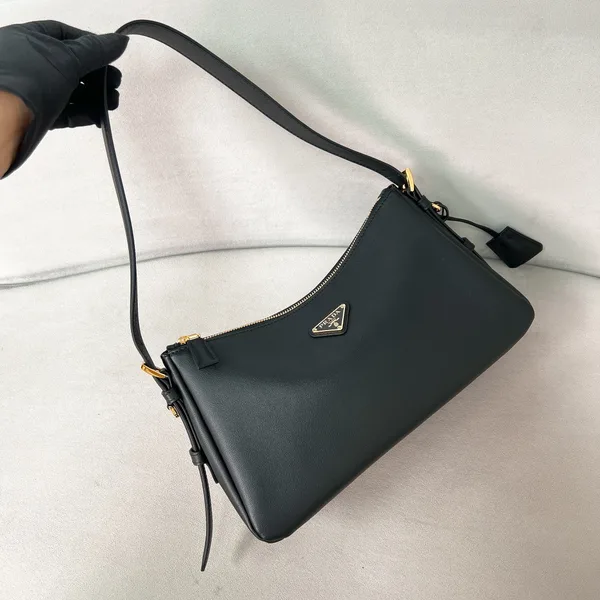 Prada Medium Aimée Shoulder Bag | Black product photo