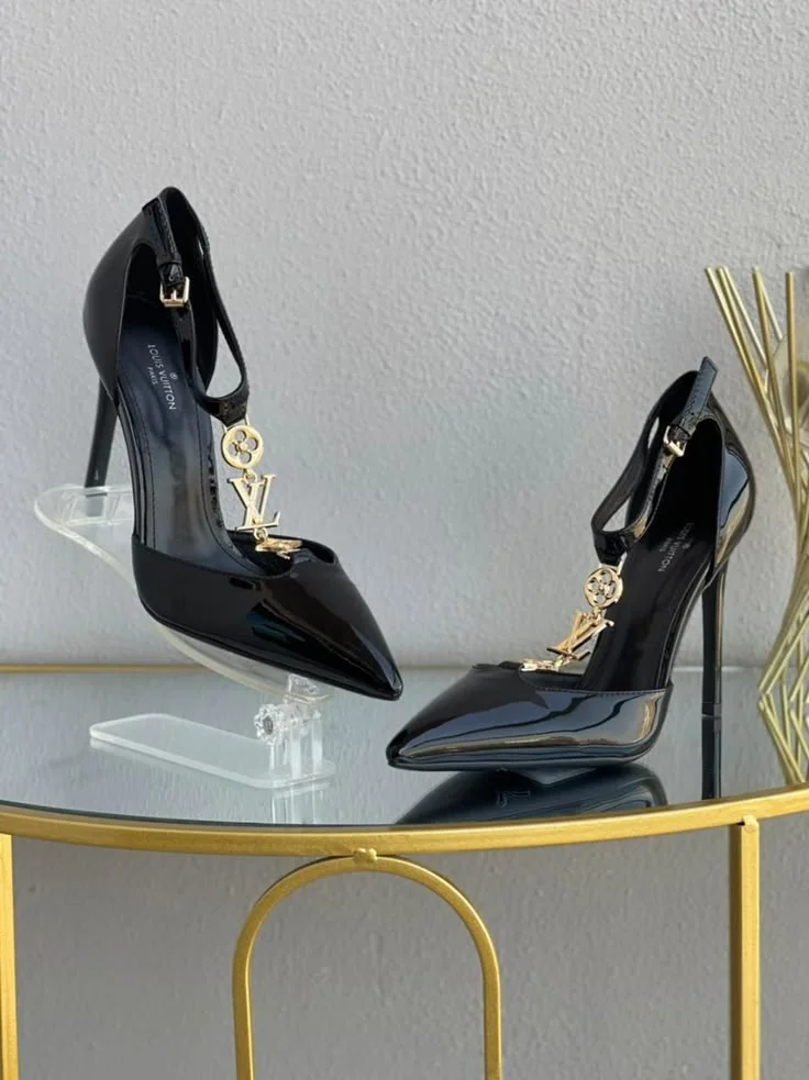 Louis Vuitton black Gala pumps product view 1