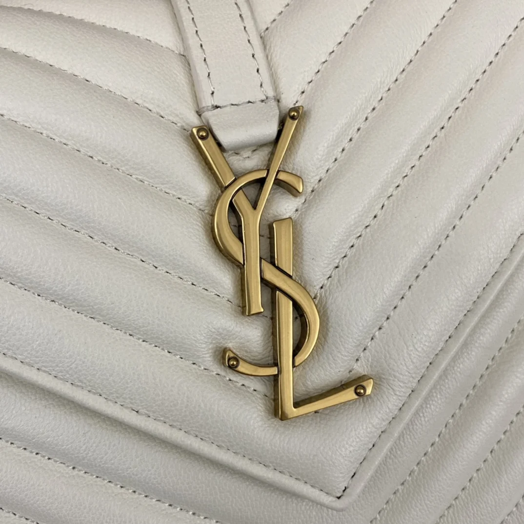 Saint Laurent Medium College Leather Cross Body Bag product view 2