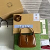 Gucci Jackie Mini 19 Shoulder Bag In Cinnamon Brown Calfskin product view 1