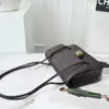 Chanel Preppy Coco Small Flap Bag in dark brown product view 2