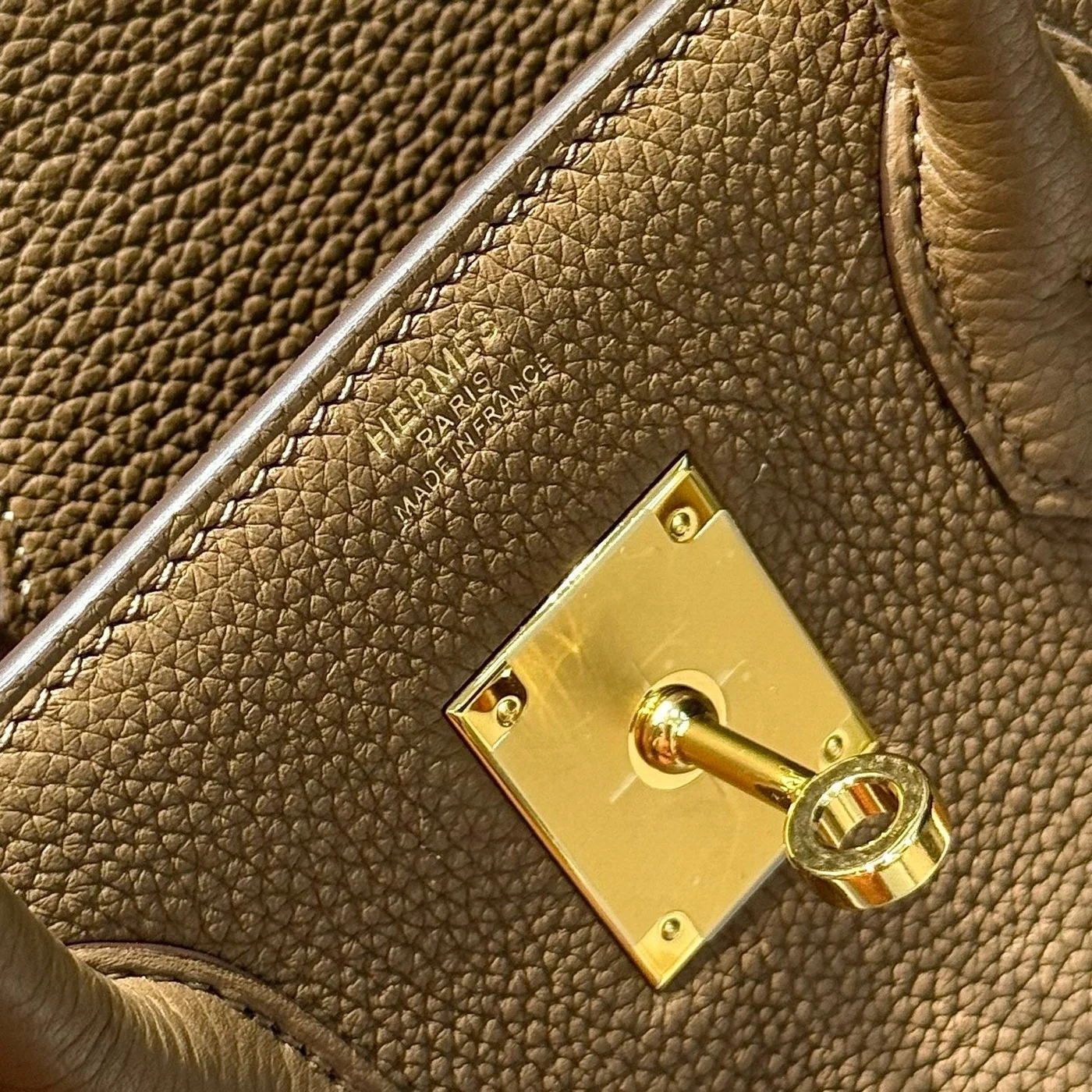 Hermès Birkin 30 In Coffee Gold Hardware Bag product view 6