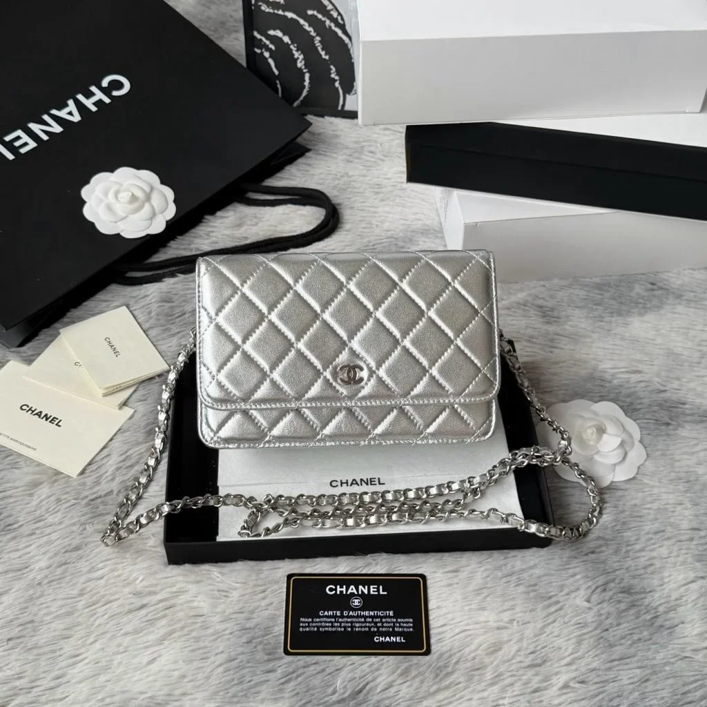 Chanel Woc Silver Bag product view 2
