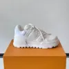 Louis Vuitton Men White Sneakers — Chunky Tread Sole product view 4