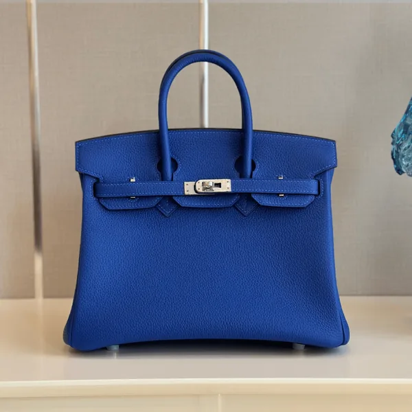 Hermès Birkin 30 Bleu Zelliege Epsom Palladium Hardware Bag product photo