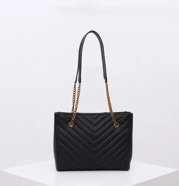 Saint Laurent Tribeca shoulder bag in burgundy leather product view 3