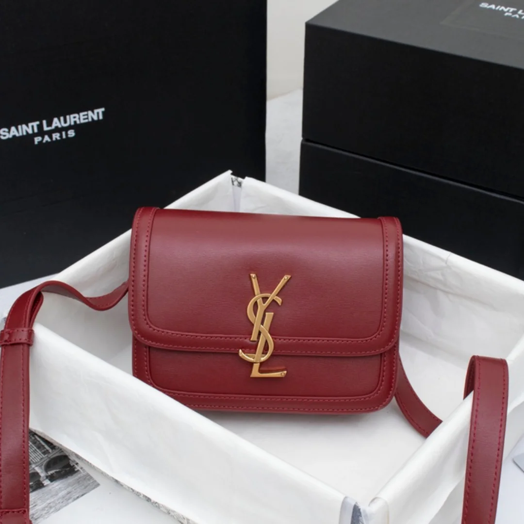 Saint Laurent Solferino Small Leather Satchel Shoulder Bag product view 1