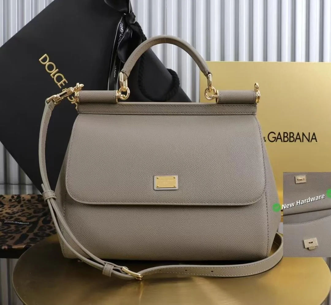 Dolce & Gabbana Small Sicily handbag in dauphine calfskin product view 6