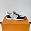 Louis Vuitton Men Black and White Sneakers — Checkered Side Panels product view 6