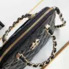 Chanel Mini Glossy Top-Handle Bag Black, 12 cm product view 6