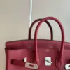 Hermès Birkin Phw Da Togo Handbags Dark Red 25 cm product view 3