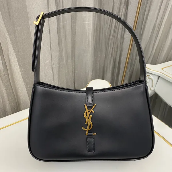 Saint Laurent le 5 a 7 mini hobo bag – Black product photo