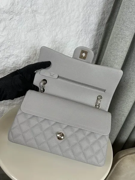 Chanel Classic Flap 25 Medium Grey Bag product view 7