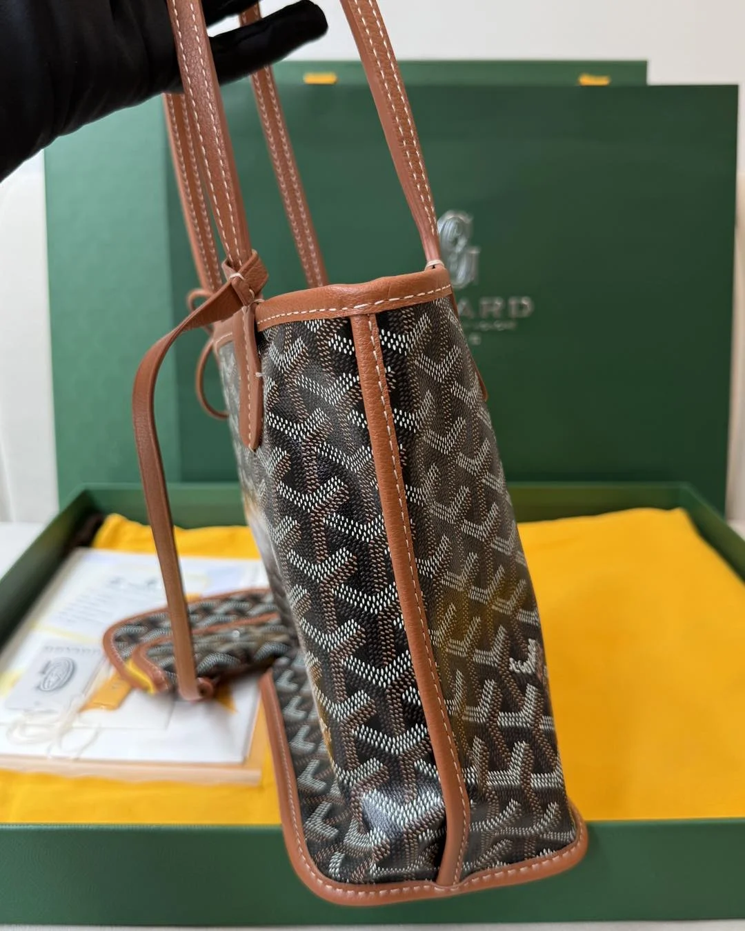 Goyard Mini Anjou Brown Bag product view 8