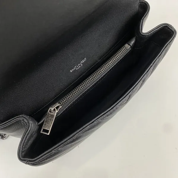 Saint Laurent Medium College Leather Cross Body Bag product view 5