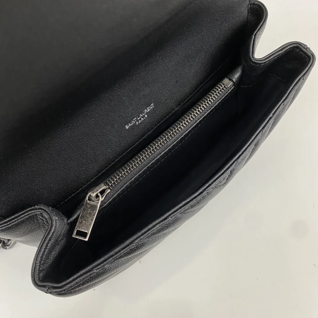 Saint Laurent Medium College Leather Cross Body Bag product view 5