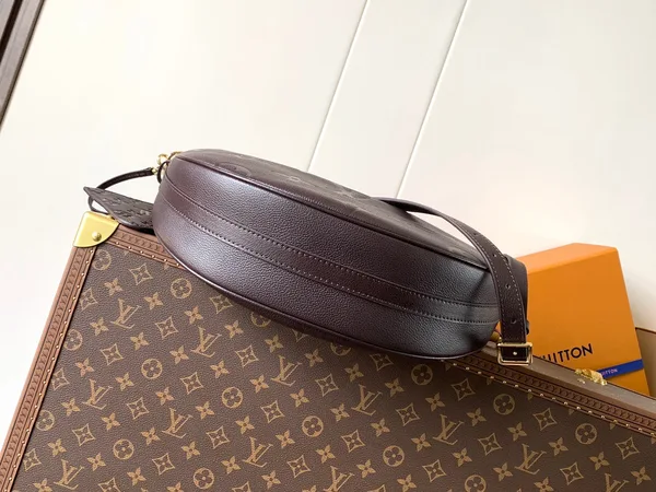 Louis Vuitton Loop Hobo 38 In Dark Brown Monogram Calfskin Embossed Logo Bag product view 2