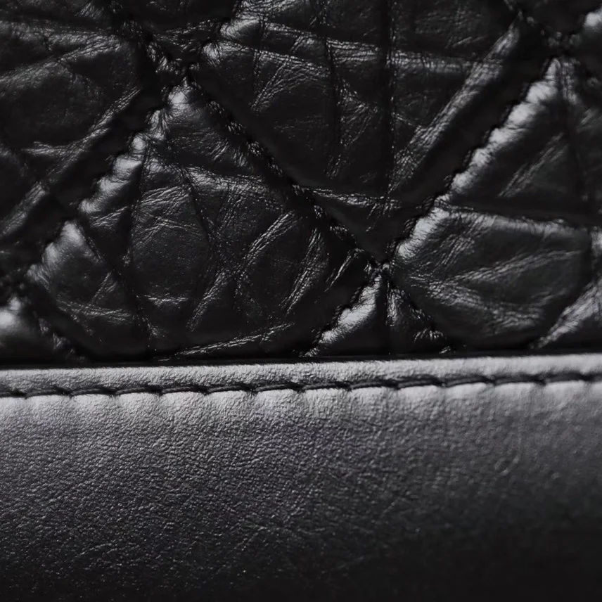 Chanel Gabrielle Handbag With Gold Lock Woman’s 20 cm product view 3