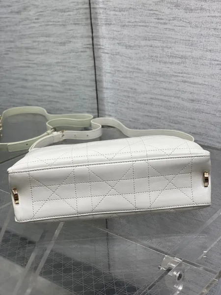 Dior Trianon Bag in White Gold Hardware product view 5