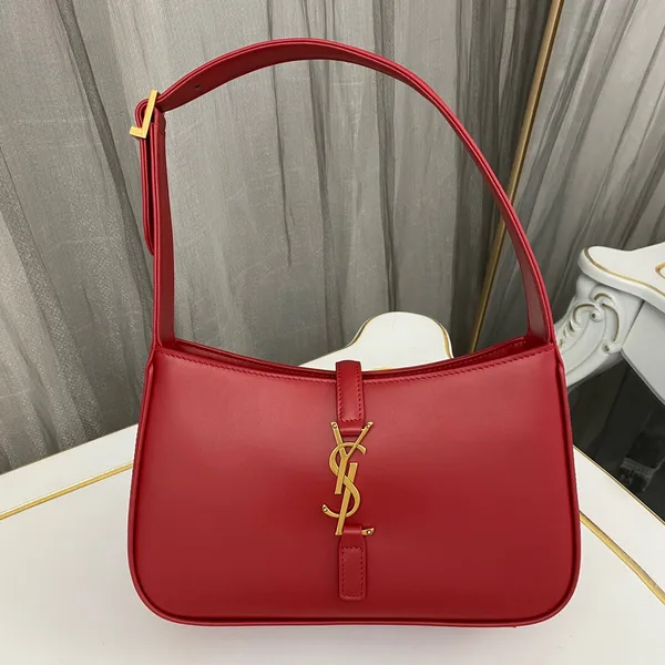 Saint Laurent le 5 a 7 mini hobo bag – Red product photo
