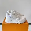 Louis Vuitton Men White Sneakers — Chunky Tread Sole product view 1