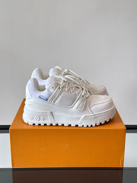 Louis Vuitton Men White Sneakers — Chunky Tread Sole product photo
