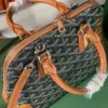 Goyard Alma Vedome Handbag Fabric Wrapped Leather Strap 24 cm product view 2