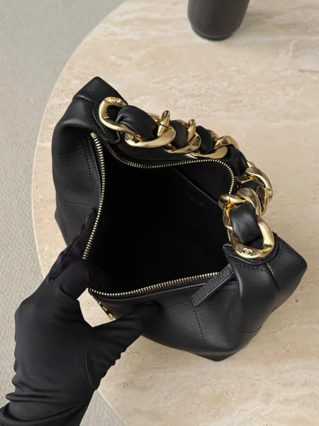 Chanel black hobo bag product view 9