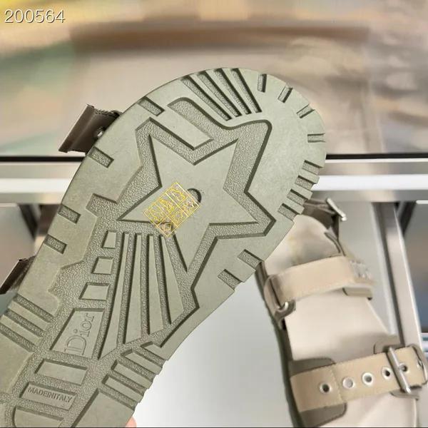 Dior Act Sandals — Gray-Beige product view 2