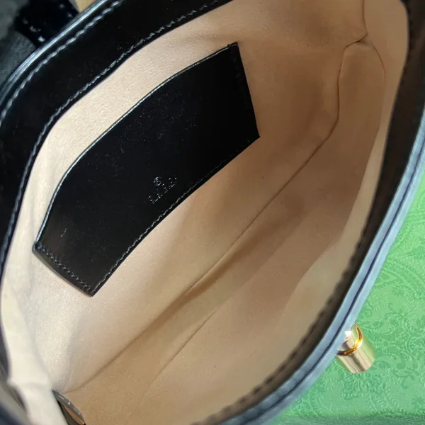 Gucci Jackie Mini 19 Shoulder Bag In Black Calfskin product view 7
