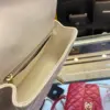 Chanel Handle Charm Handbags Lock Gold Demi White 20x12cm product view 5