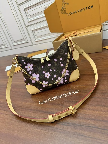 Louis Vuitton x Takashi Murakami Cherry Blossom Boulogne PM bag product view 2
