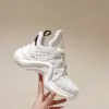 Louis Vuitton Women White Leather Chunky Sneakers product view 1