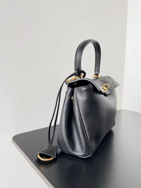 Balenciaga Rodeo Mini Bag in Black Calfskin product view 2