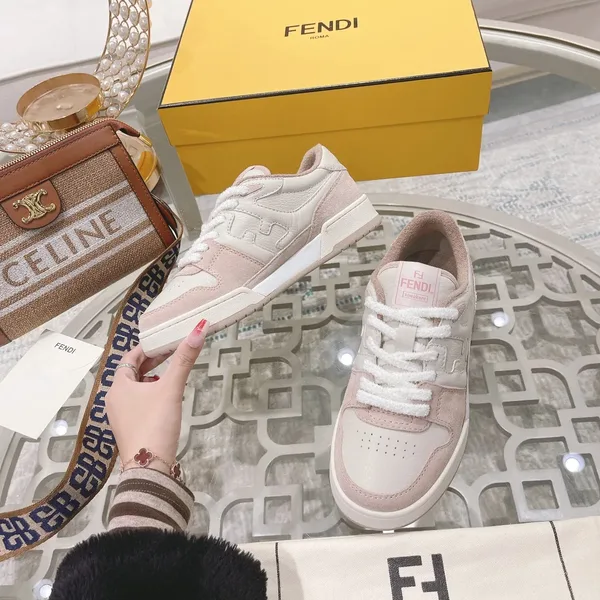 Fendi Match 2024 Sneakers Pink Low Top product view 6